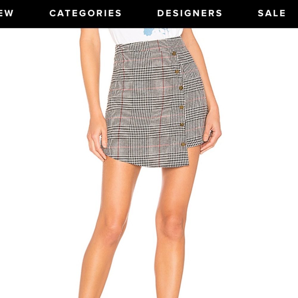Plaid skirt